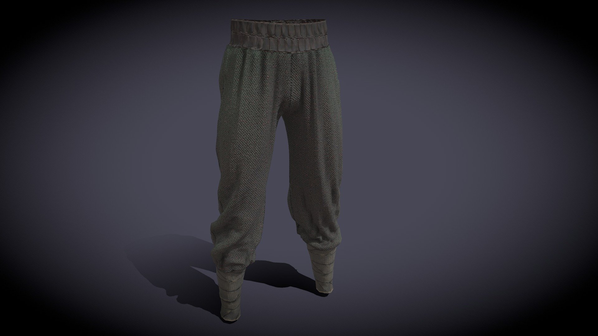 Medieval Trousers 3d model