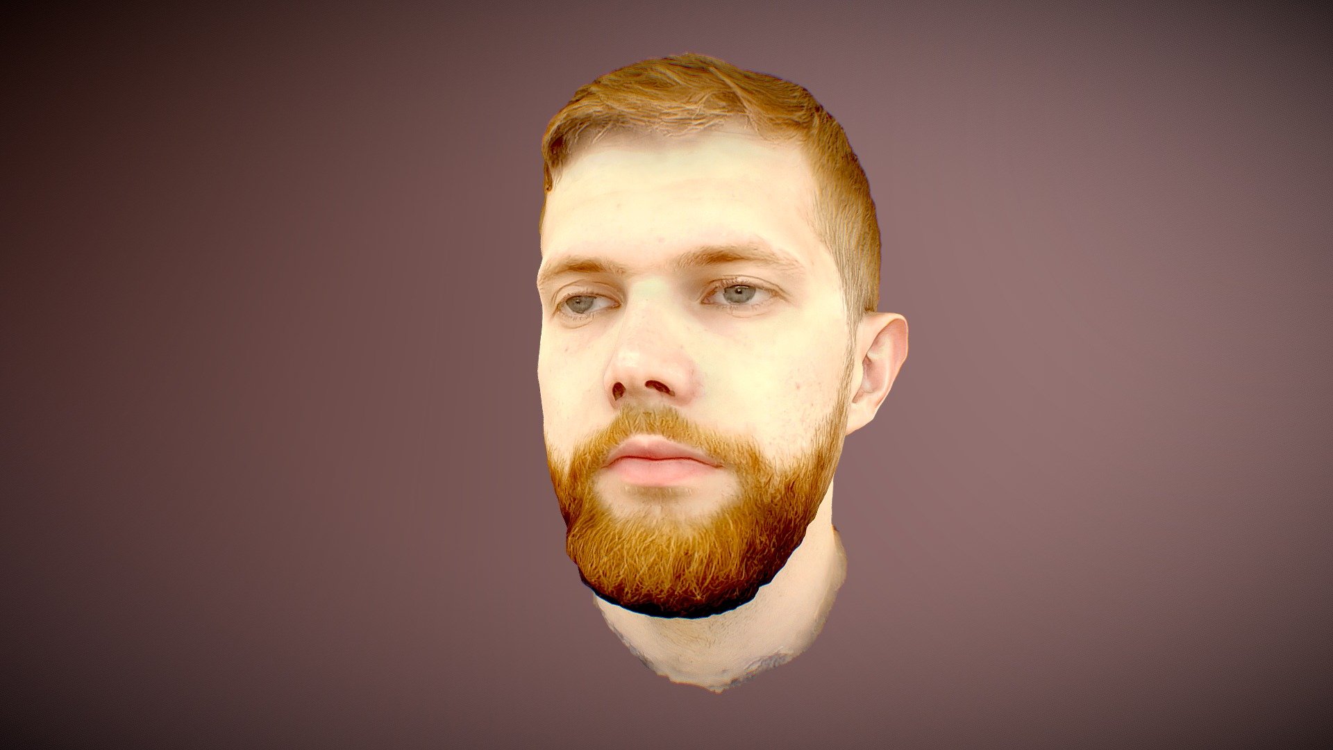 Boris portrait cap 3d model