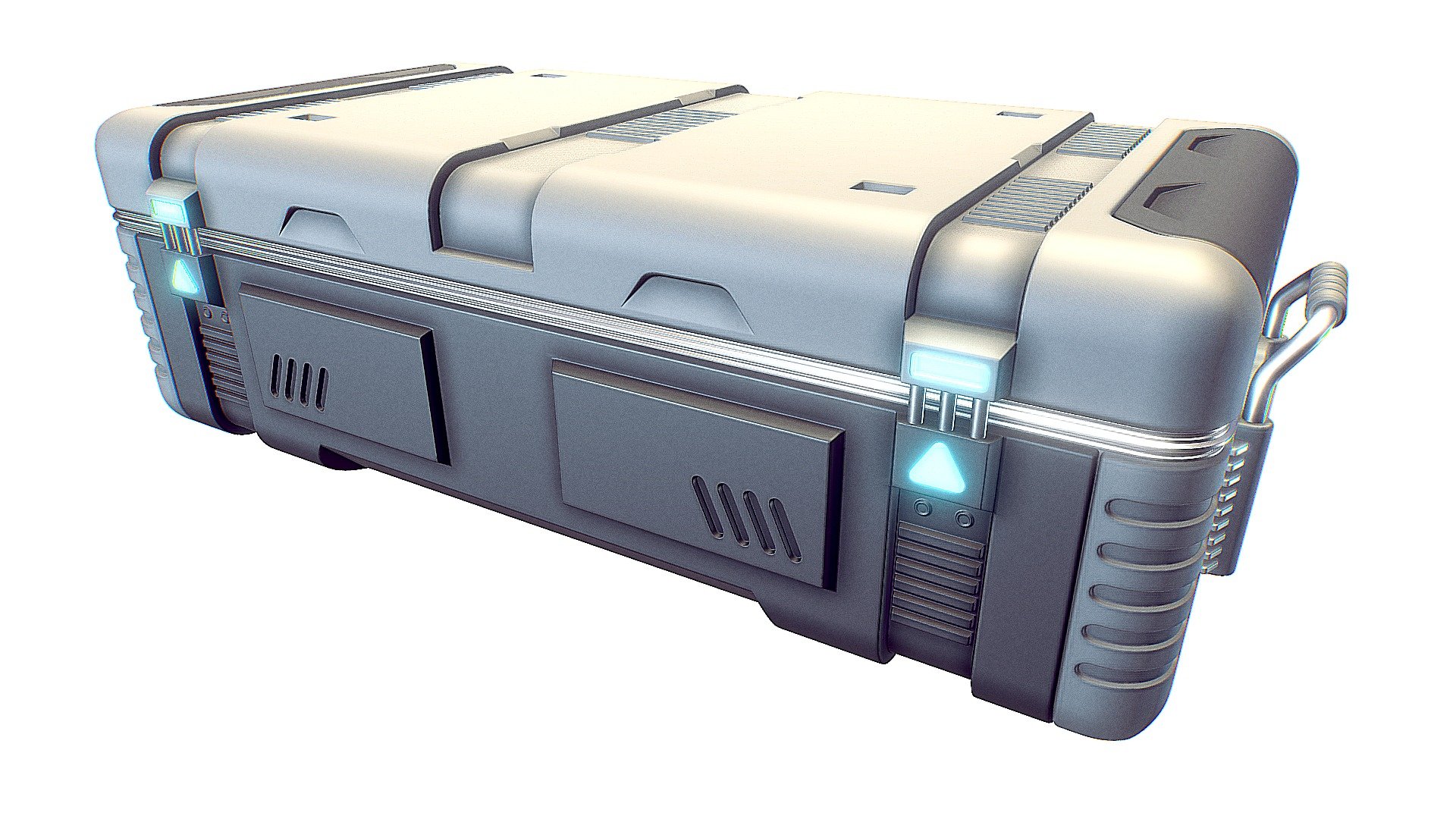 Sci-fi Container 3d model