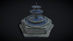 Hexagon Multi Level Fountain