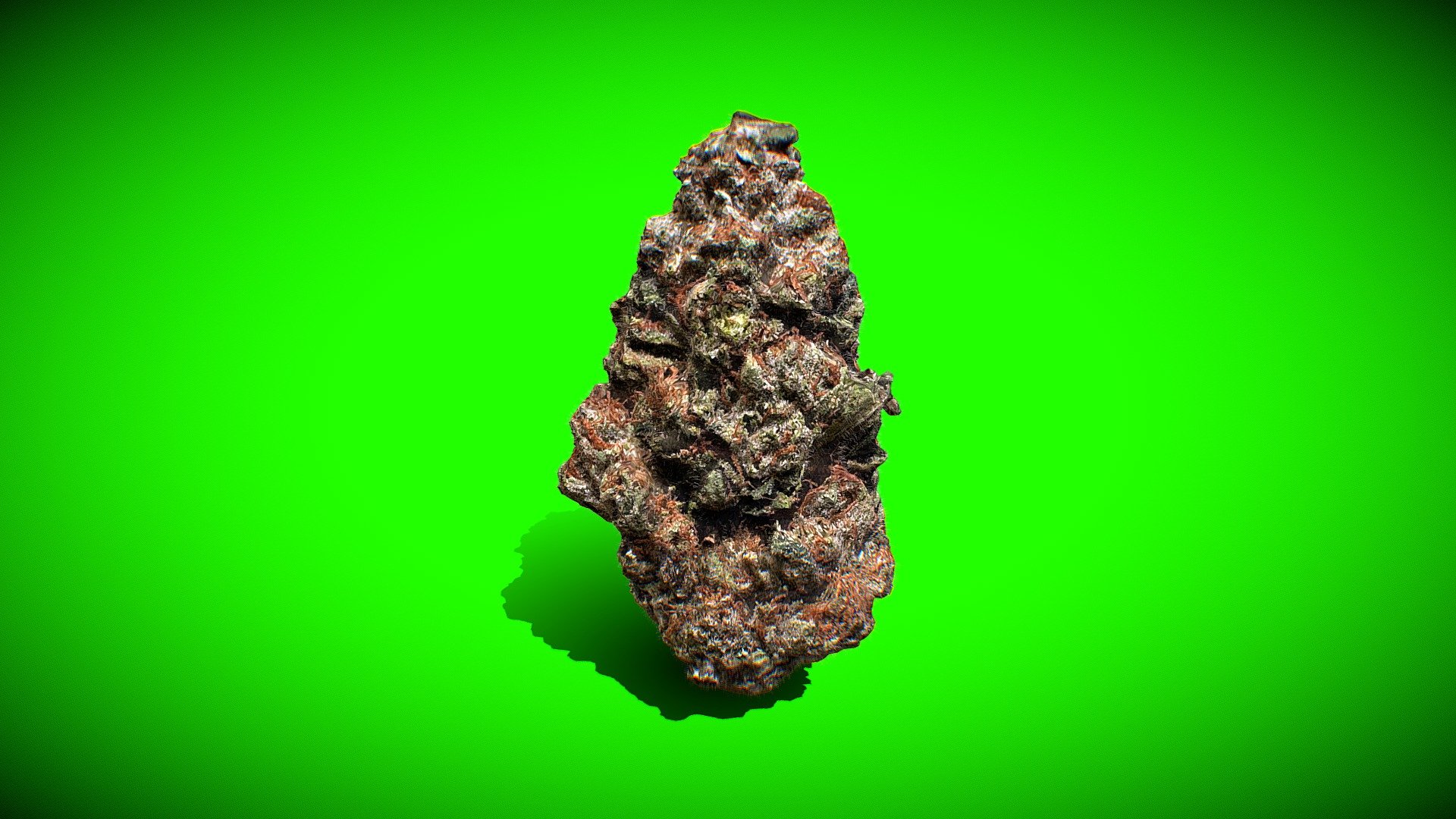 Weed Nugget (8) 3d model