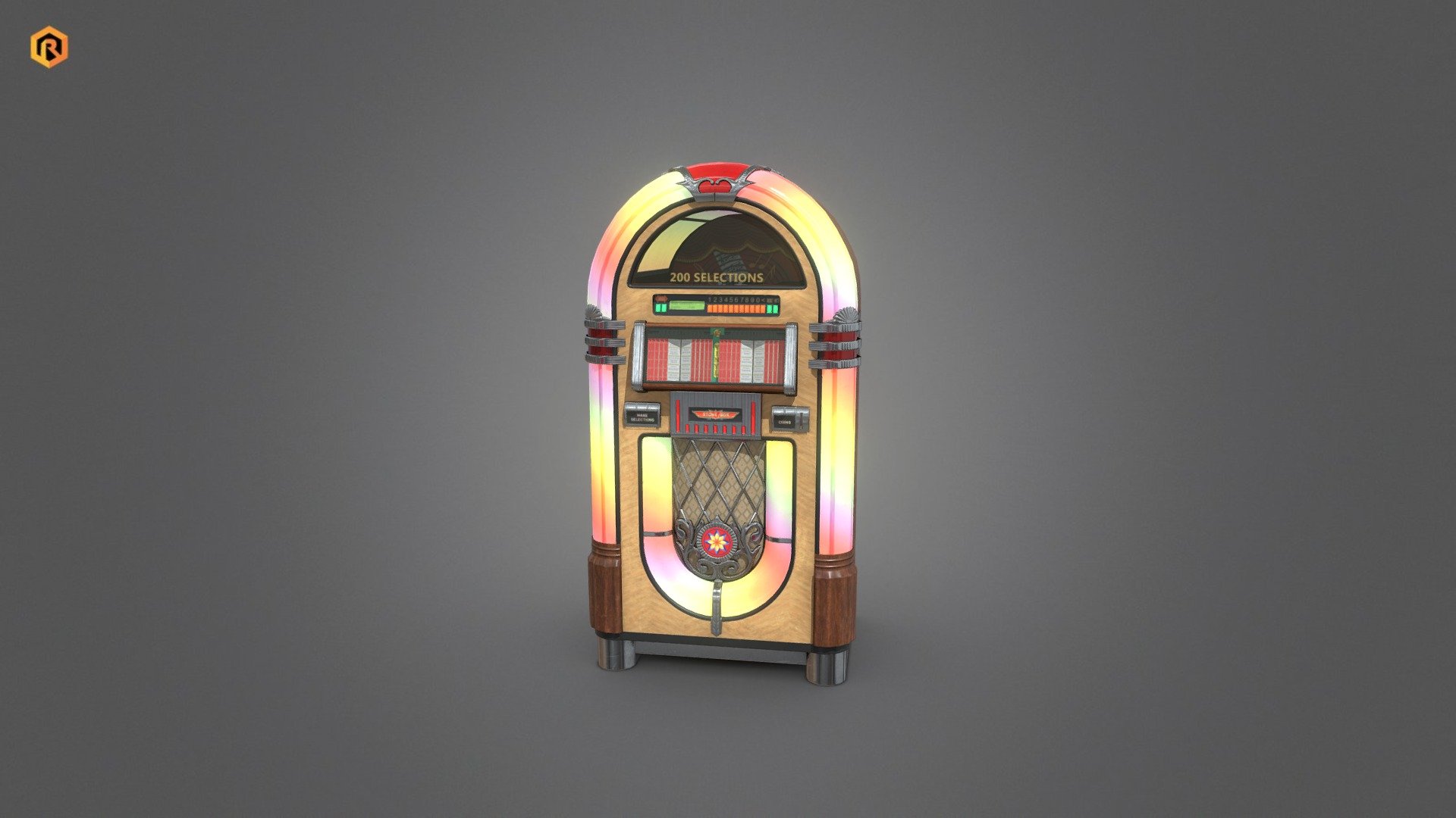 Jukebox 3d model