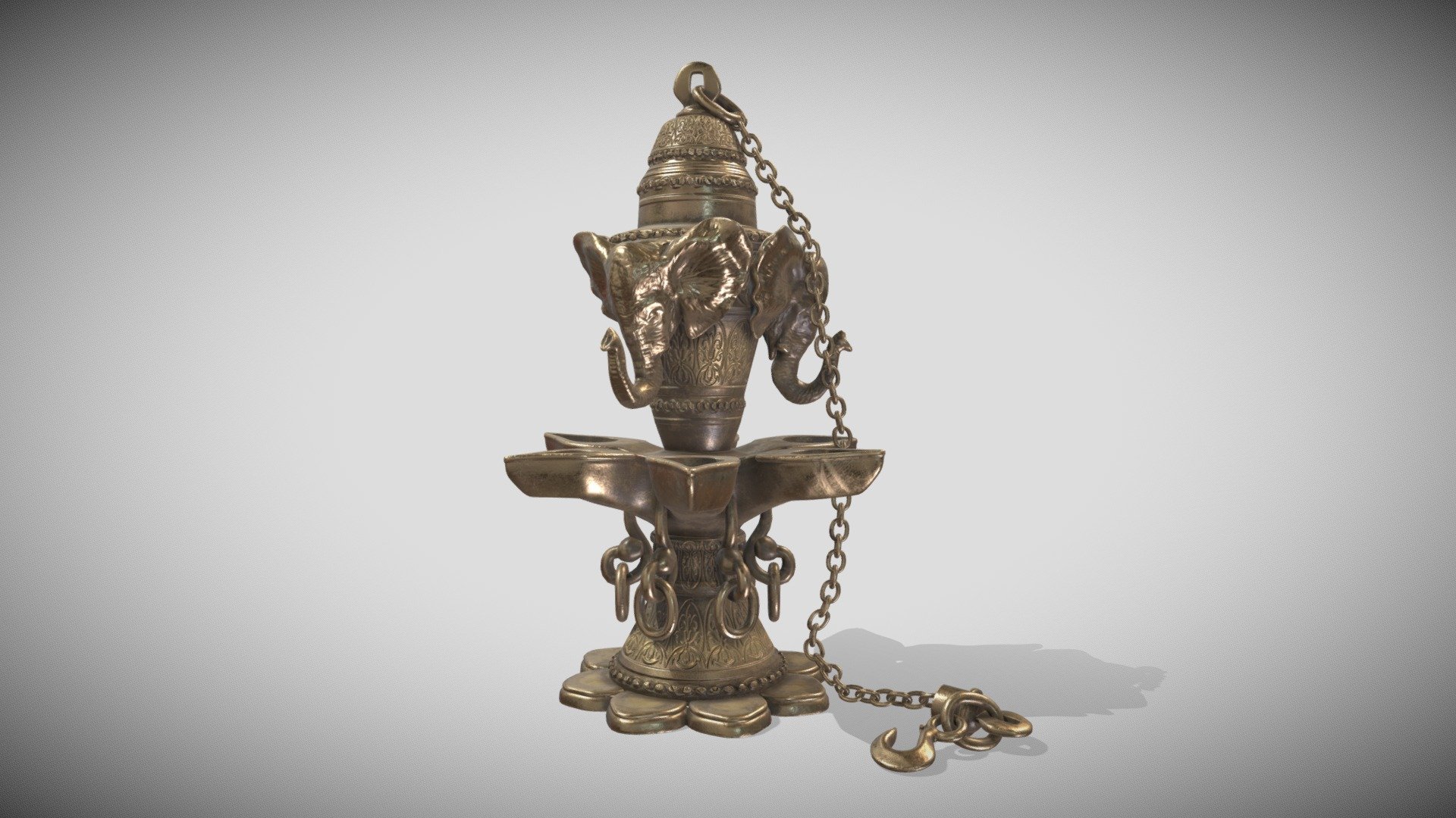 Puja Accessory 3d model