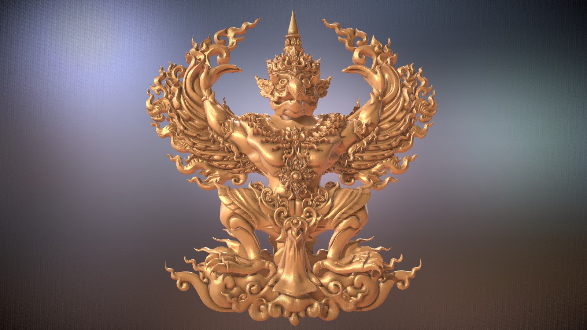 Garuda 3d model