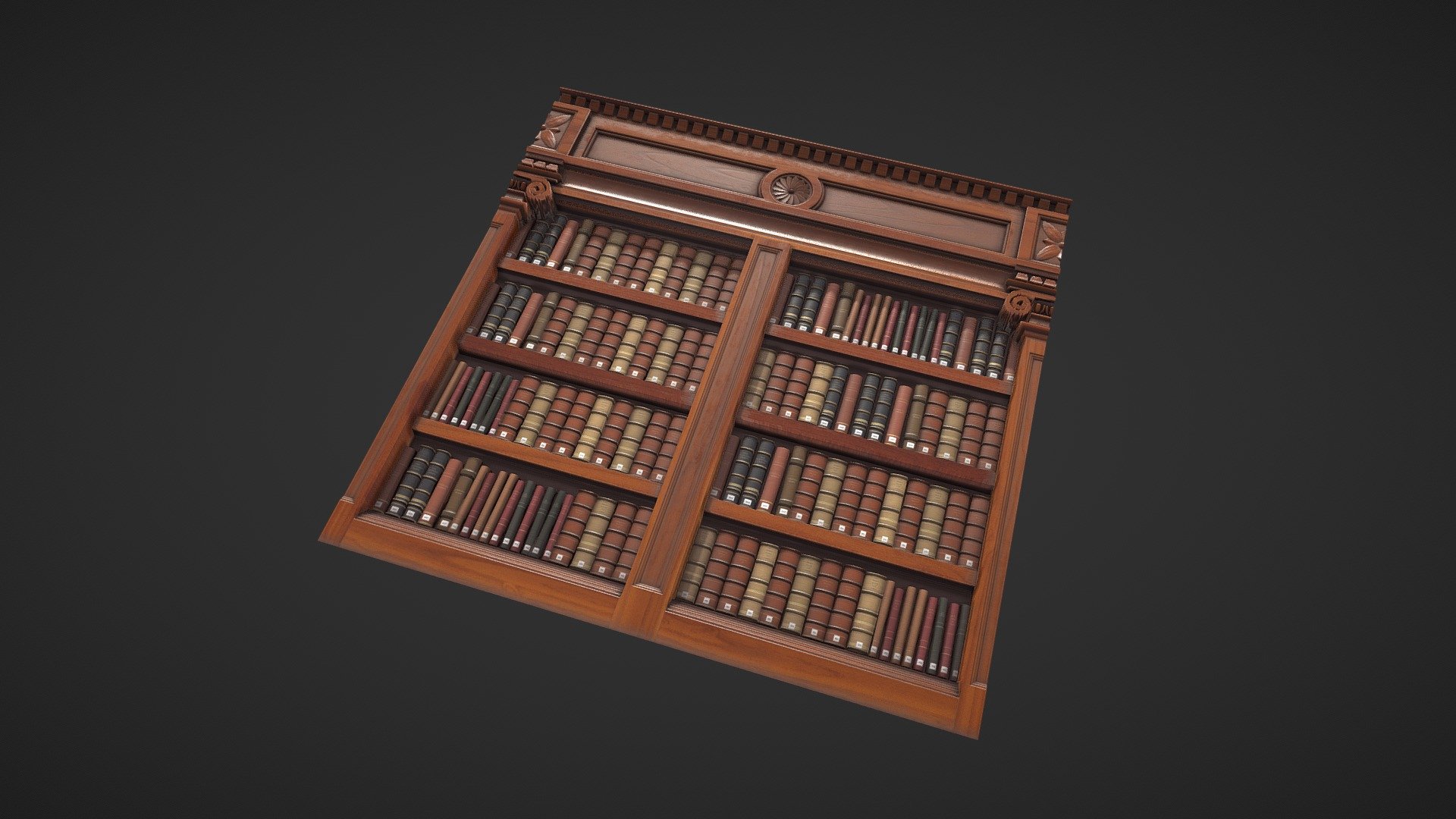 Library Plane 3d model