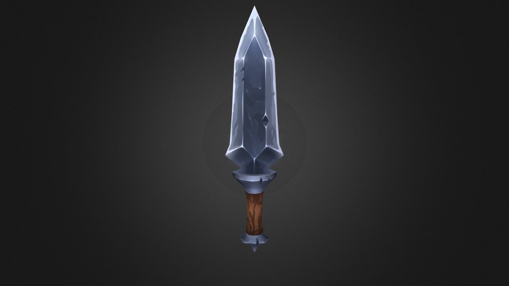 Knife 1 3d model