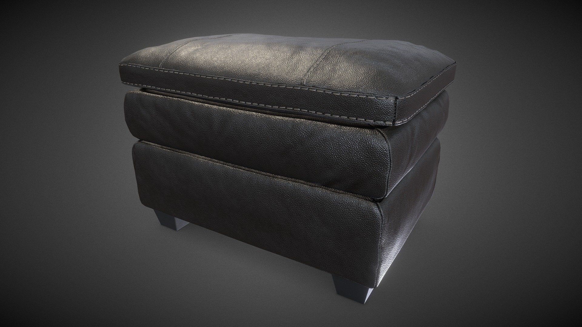 Ottoman Chair 3d model