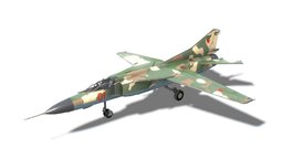 MIG-23 Flogger Jet Fighter Aircraft