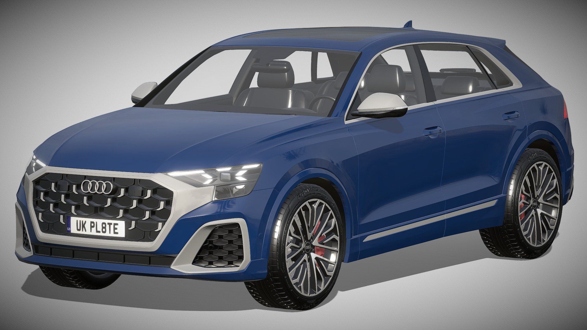 Audi SQ8 2024 3d model