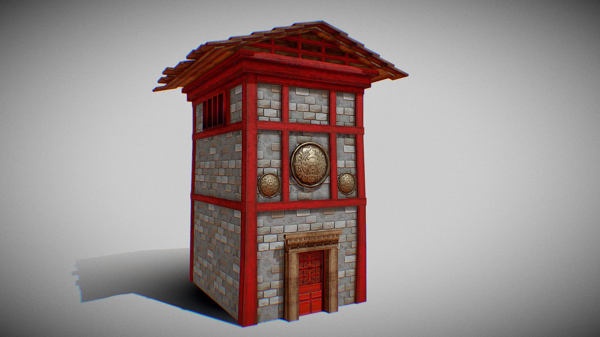 Chinese House 3d model