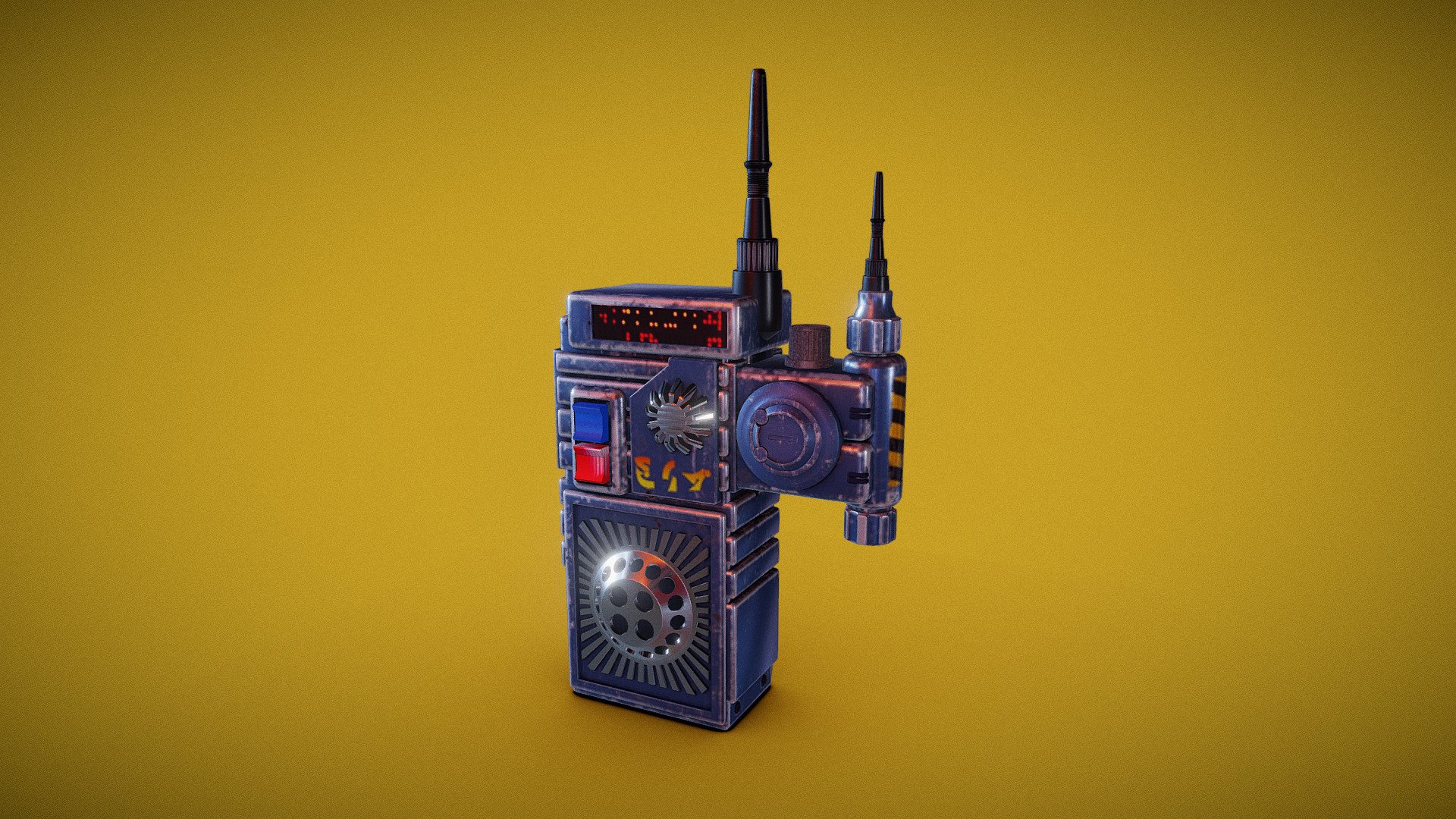 Space Intercom II 3d model