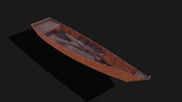 PBR Wooden Boat