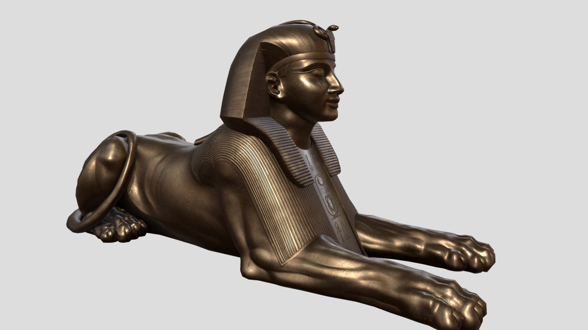 Sphinx from London 3d model