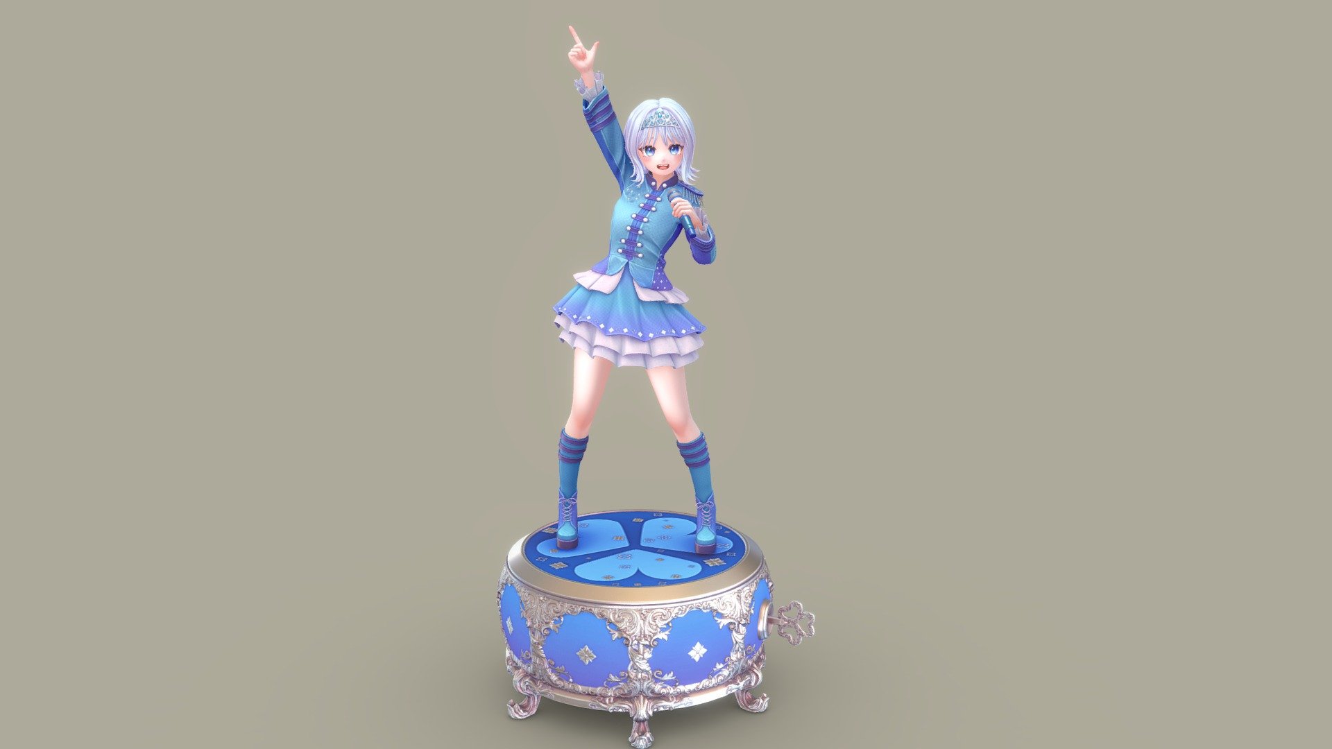 GOSEGU ファンサ remake Cover fan art 3d model