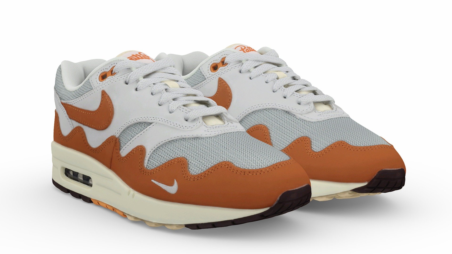 Nike Air Max 1 Patta Waves Noise Aqua 3d model