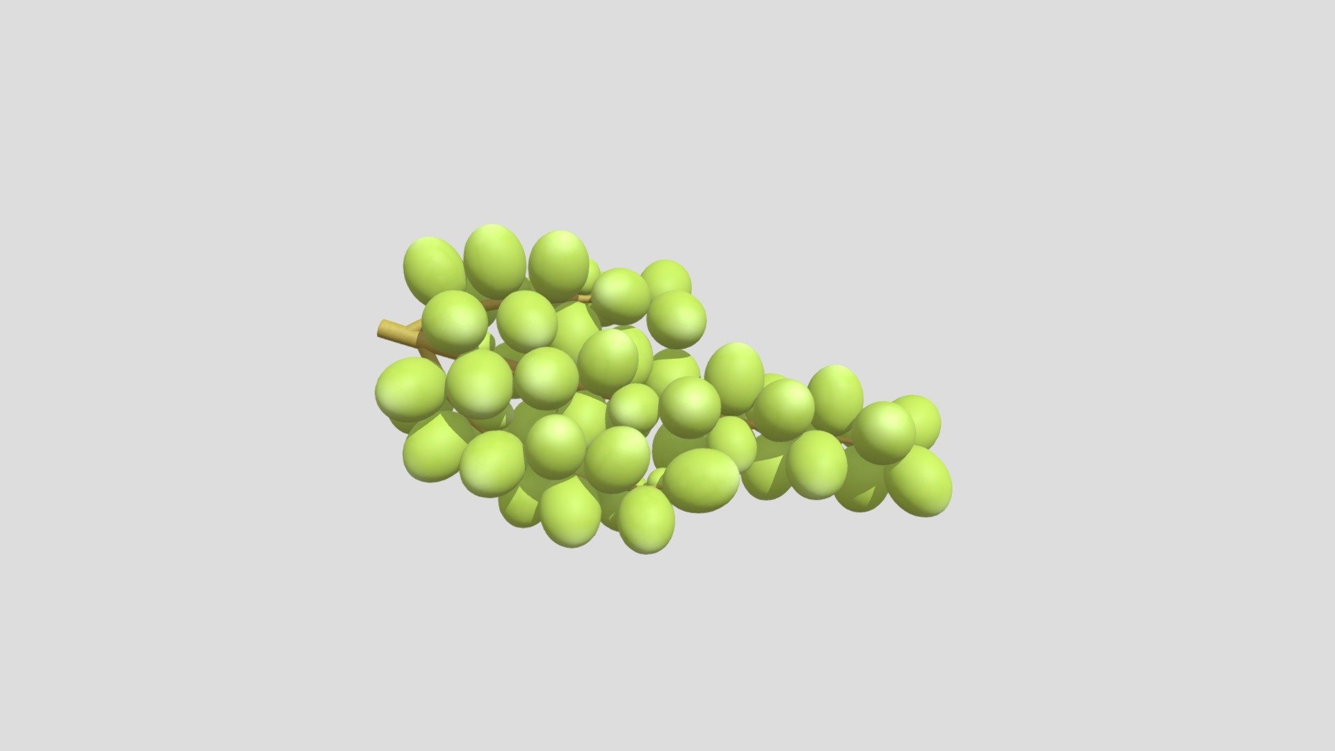 Grapes 3d model