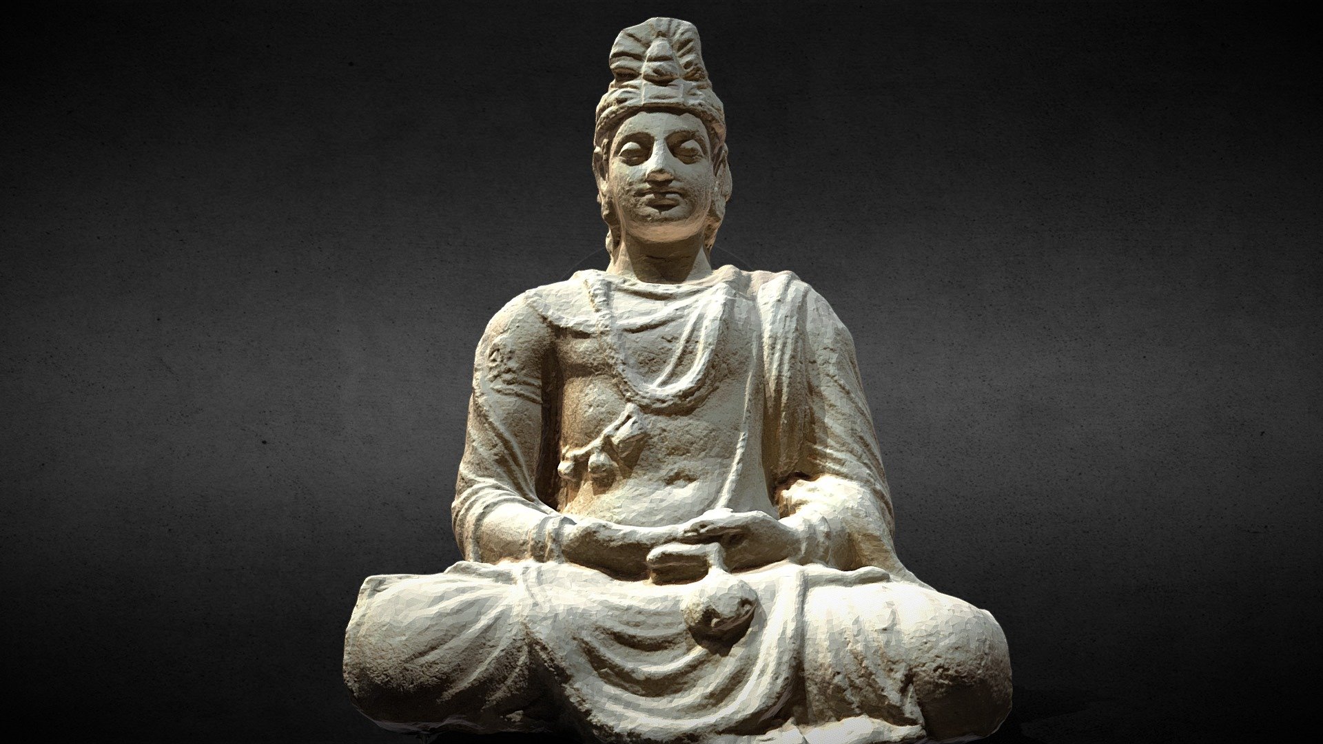 Seated Avalokitesvara 3d model