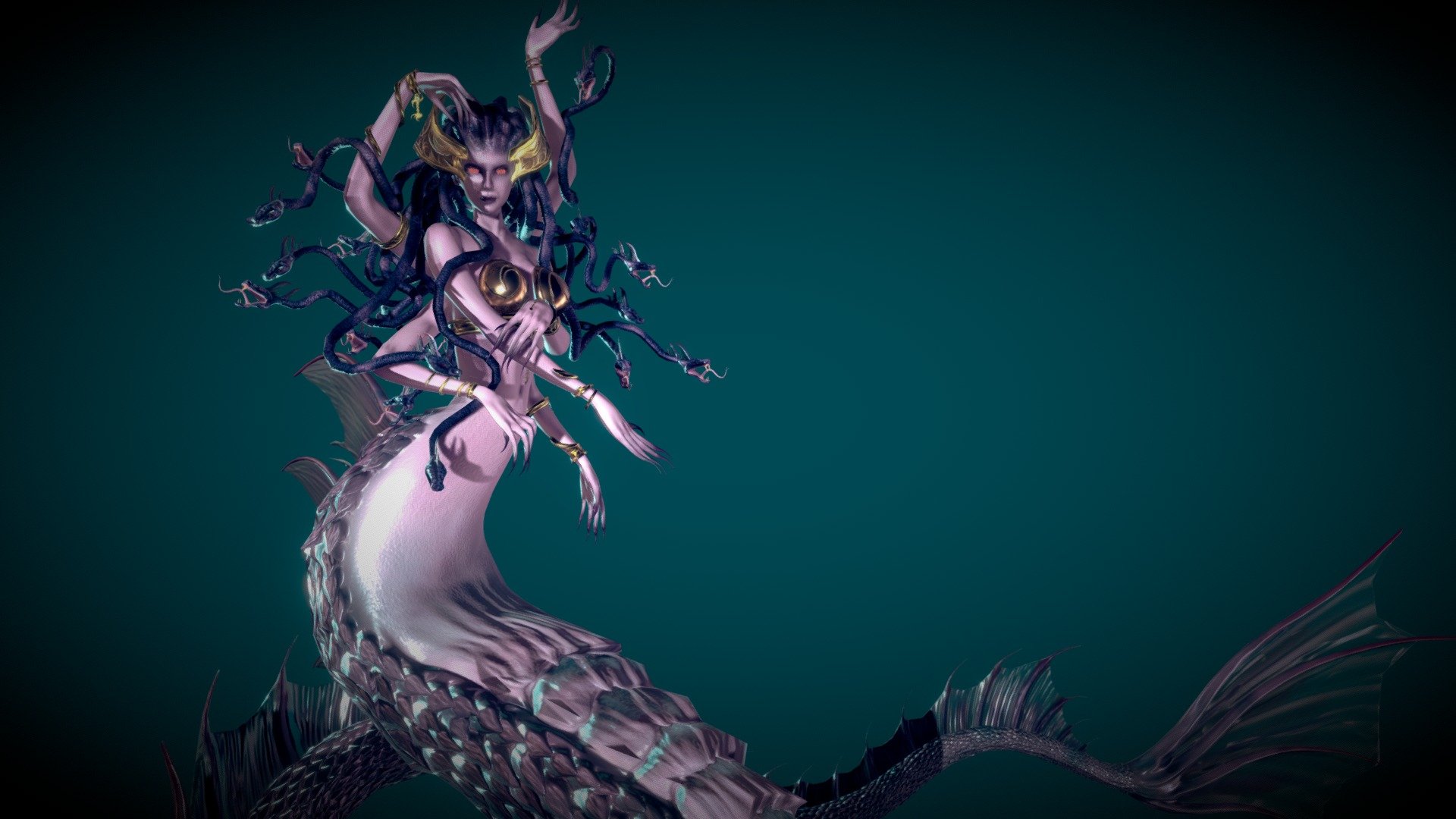 Lamia 3d model