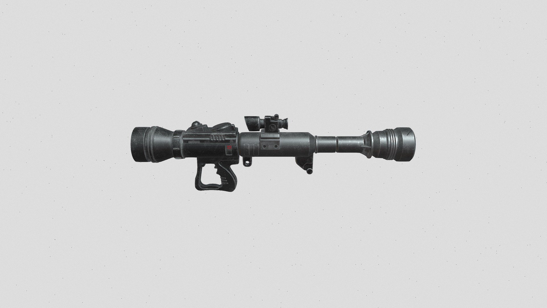 Realistic Rocket Launcher 3d model