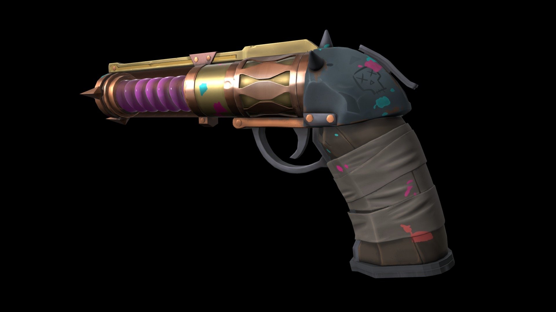 Jinx Pistol 3d model