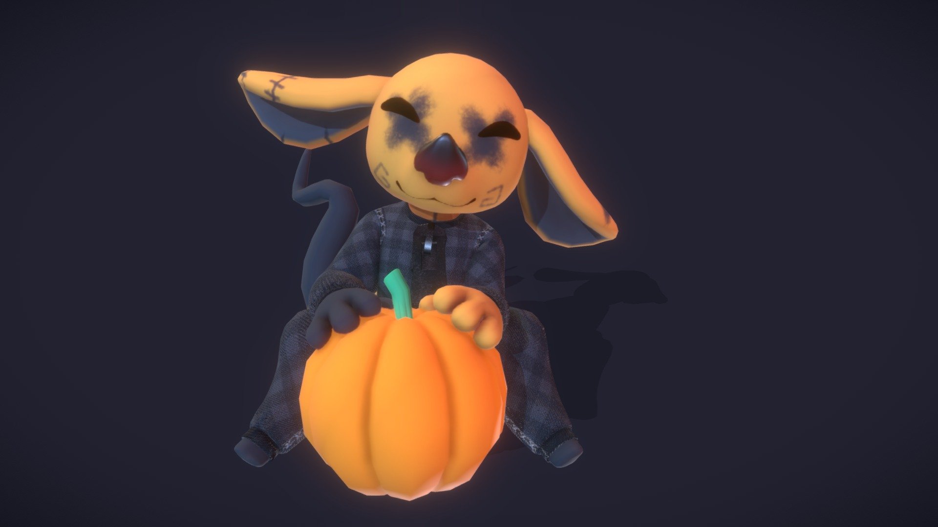 Halloweenie 3d model