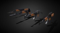 AK Rifle: Customizable