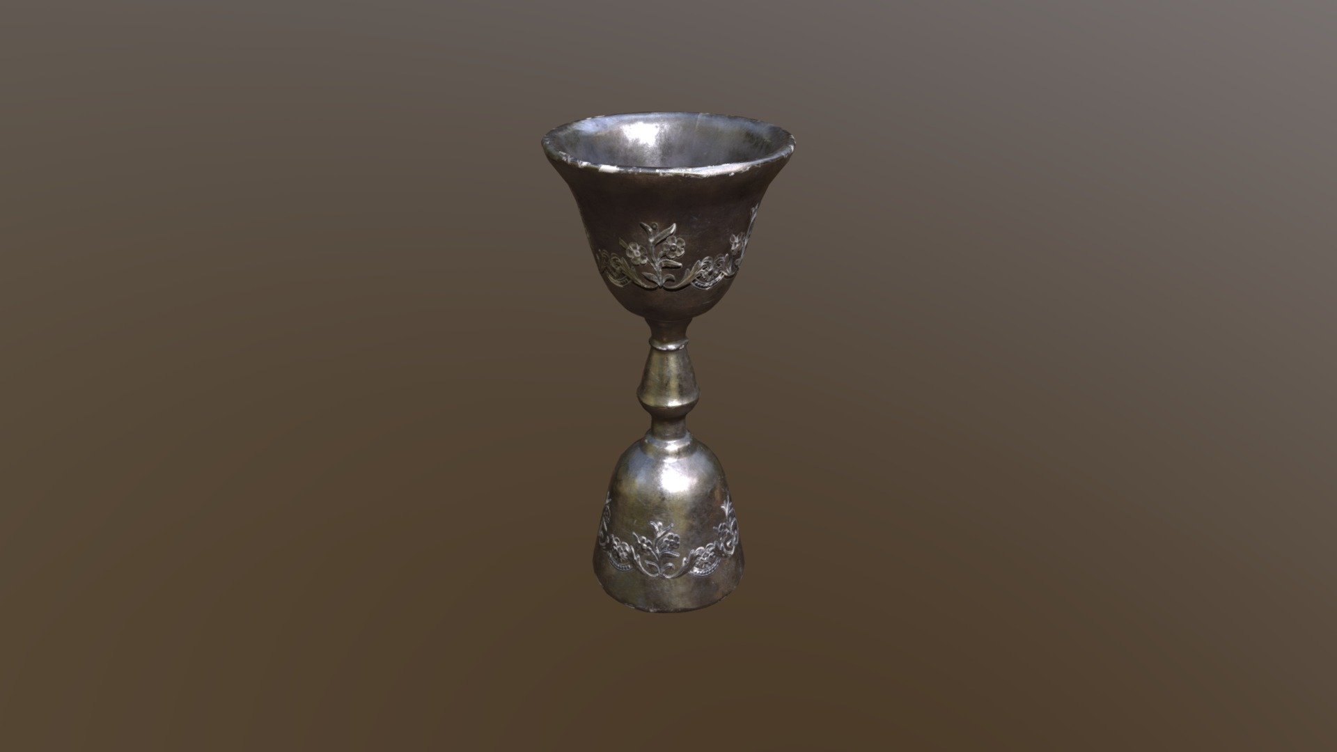 Royal Elegant Skinny Chalice 3d model