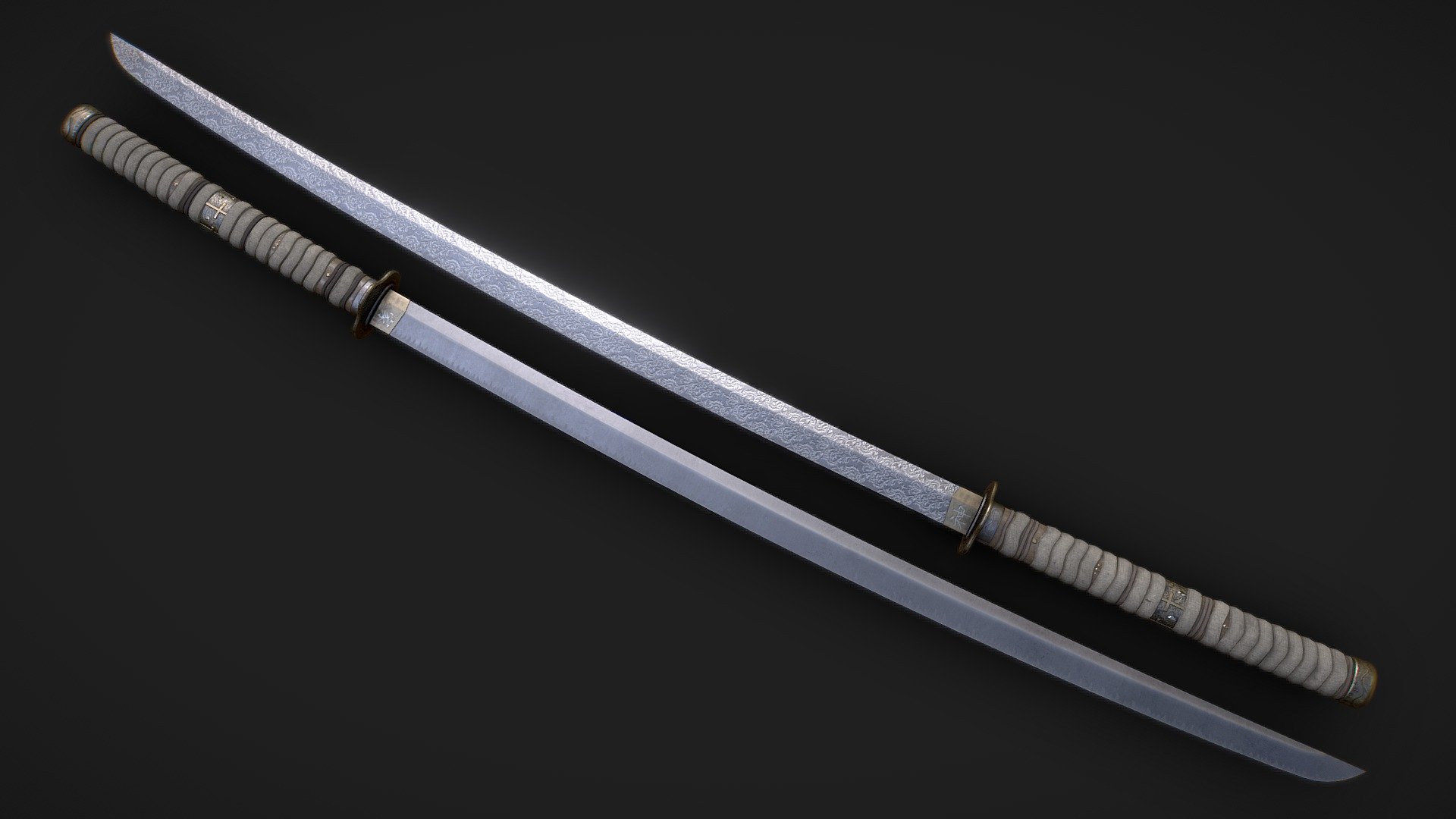 Katana Mosaic 3d model