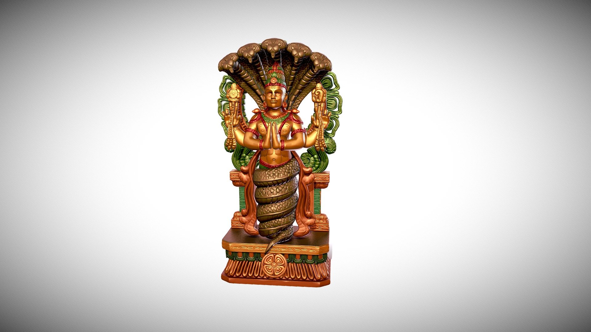 Salvia Patanjali Figure for 3D printing 3d model