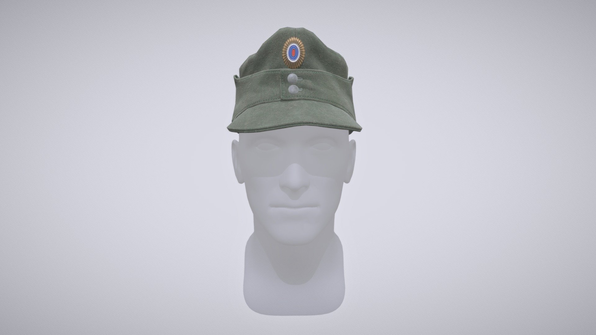 Ski cap 3d model