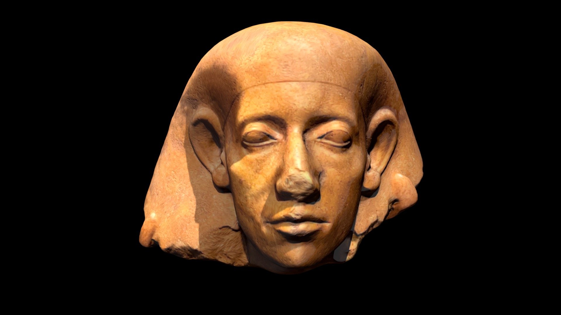 Head of an official (The Josephson Head) 3d model