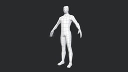 Human Base Mesh Male