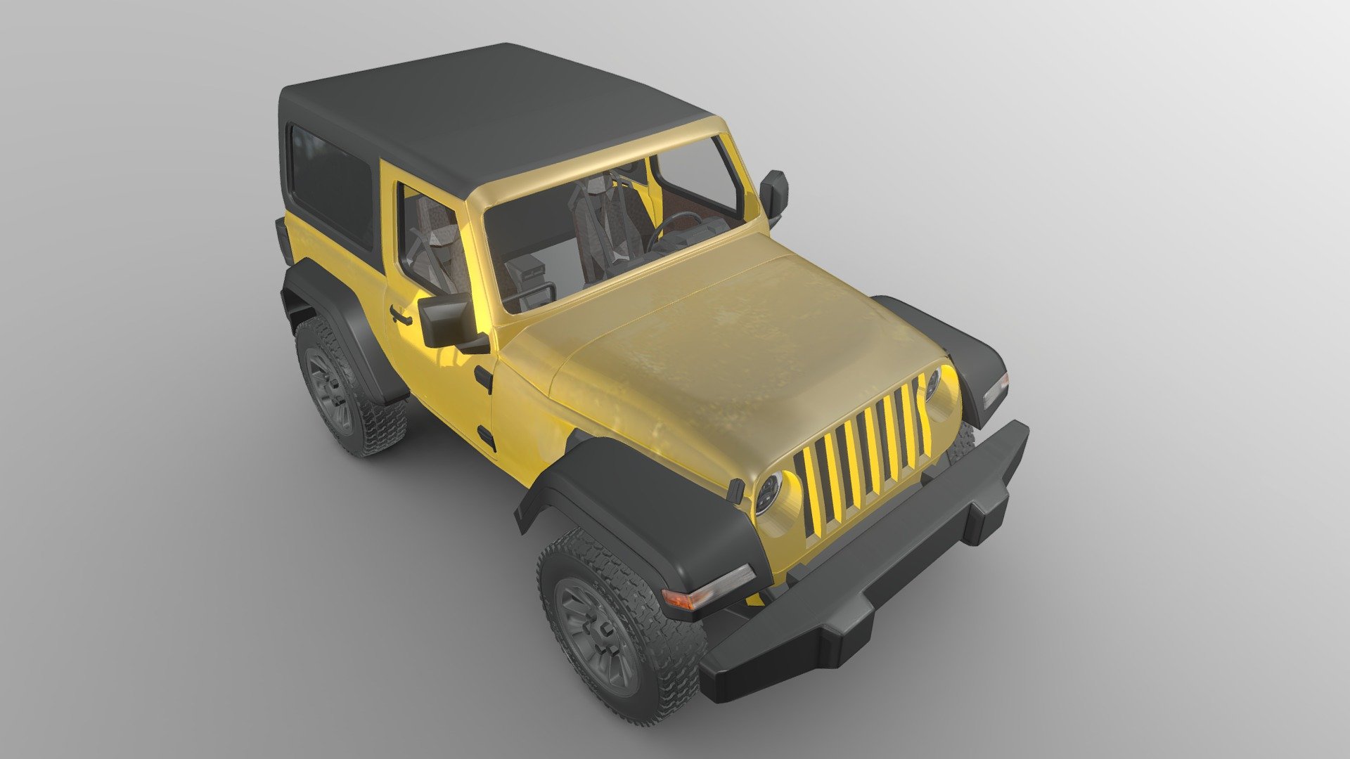 Jeep Rubicon 3d model