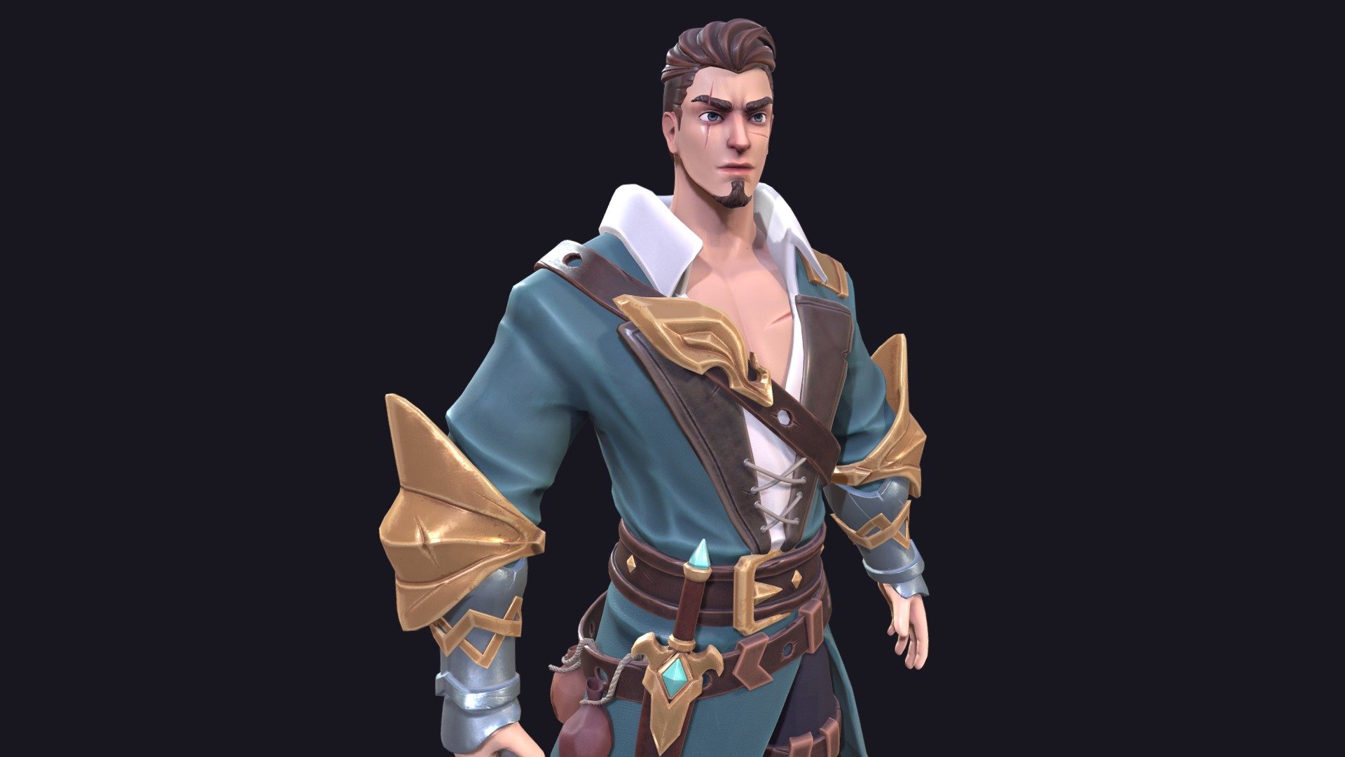 Pirate 3d model