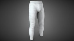 White Skinny Medieval Pants