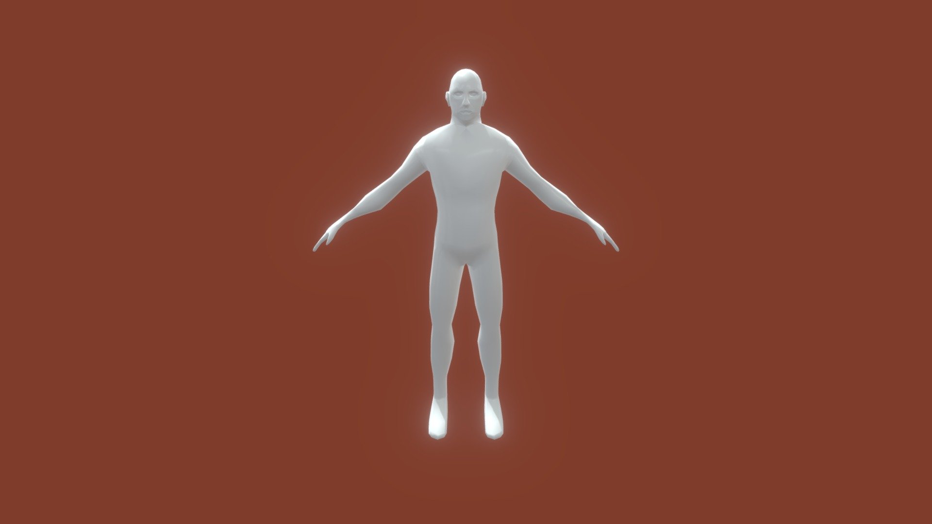 human mesh 3d model