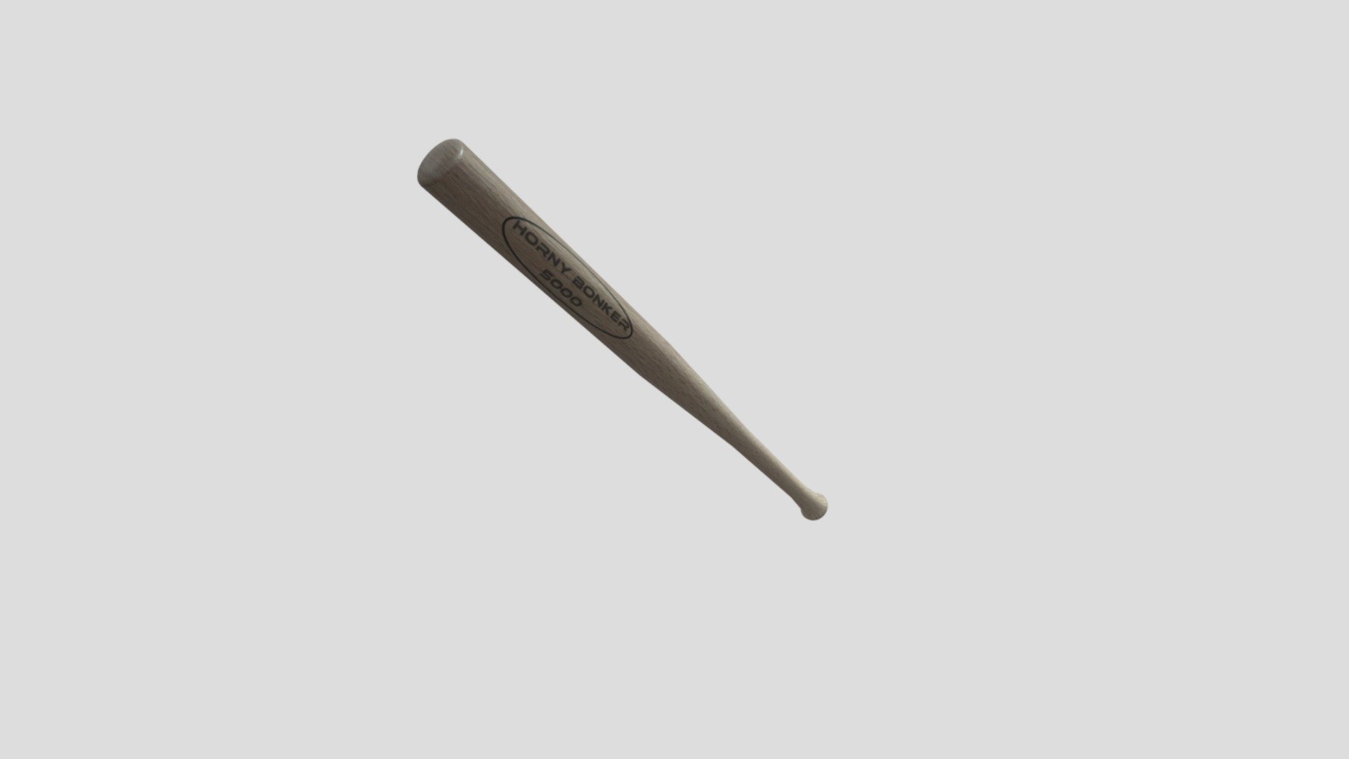 Horny Bonker 5000 Baseball Bat 3d model