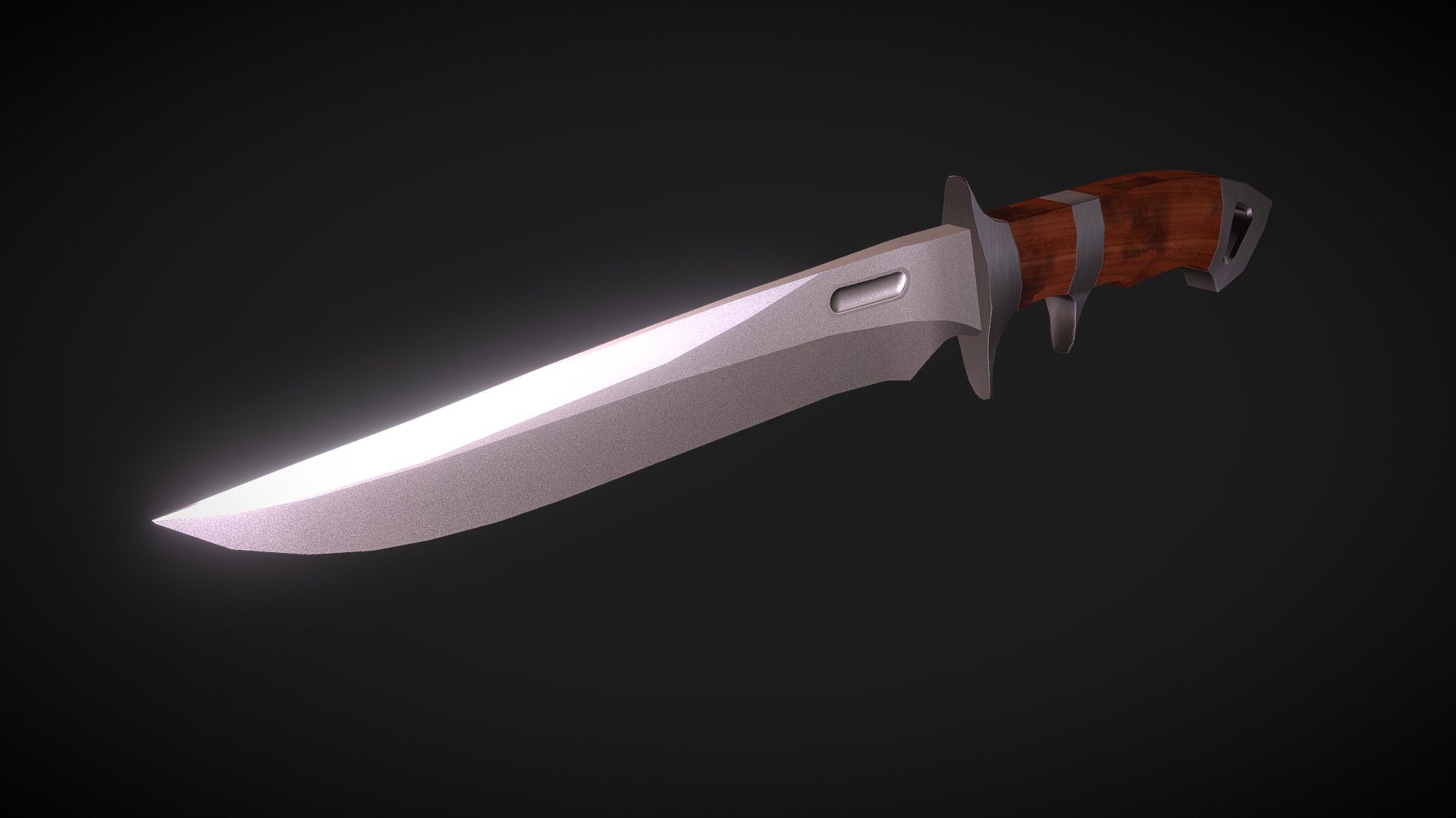 PBR Knife 3d model