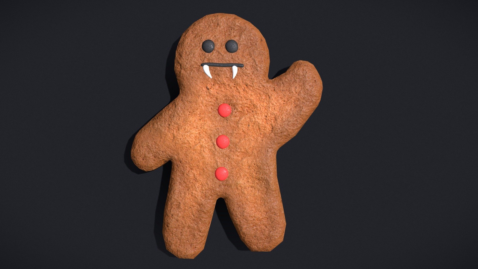 Evil_GingerBread_Man_FBX 3d model