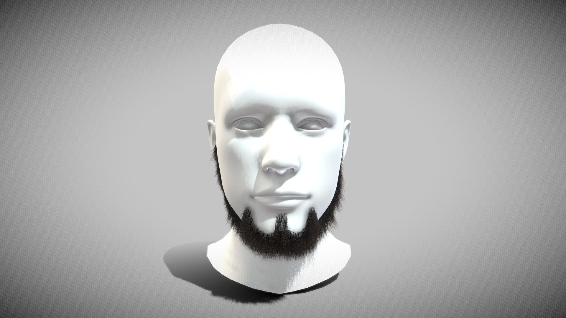 Metalhead Beard 3d model