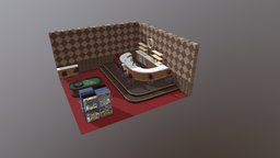 Isometric Bar Room