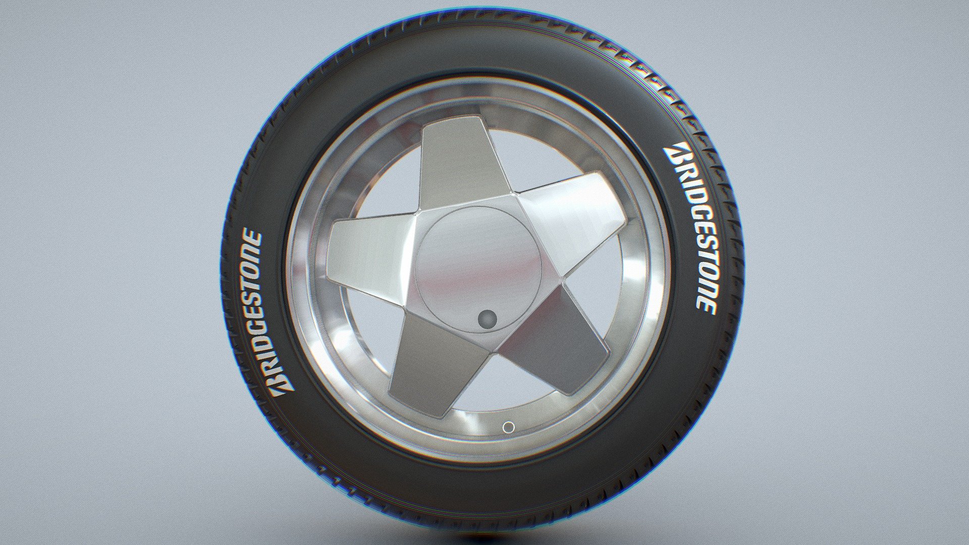 Borbet / Bridgestone 3d model