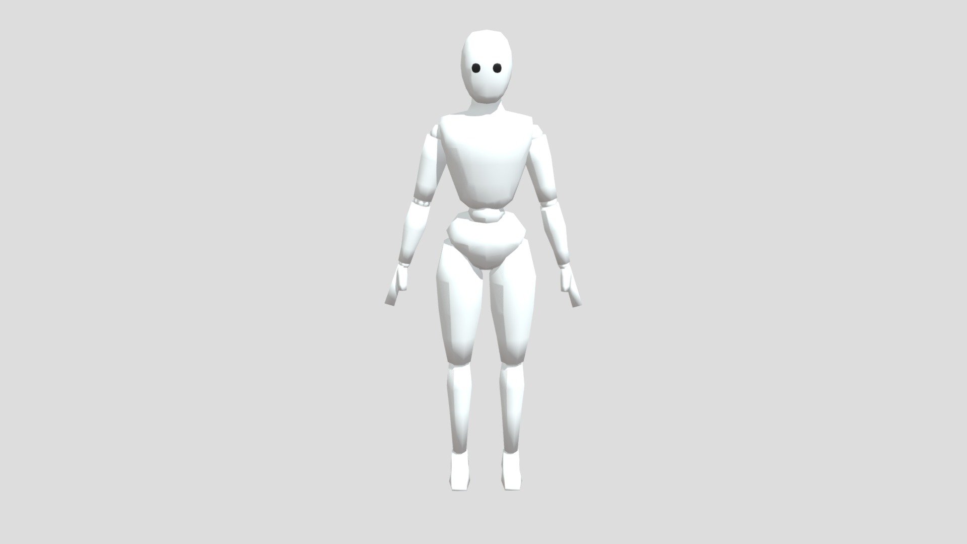 Mannequin 3d model