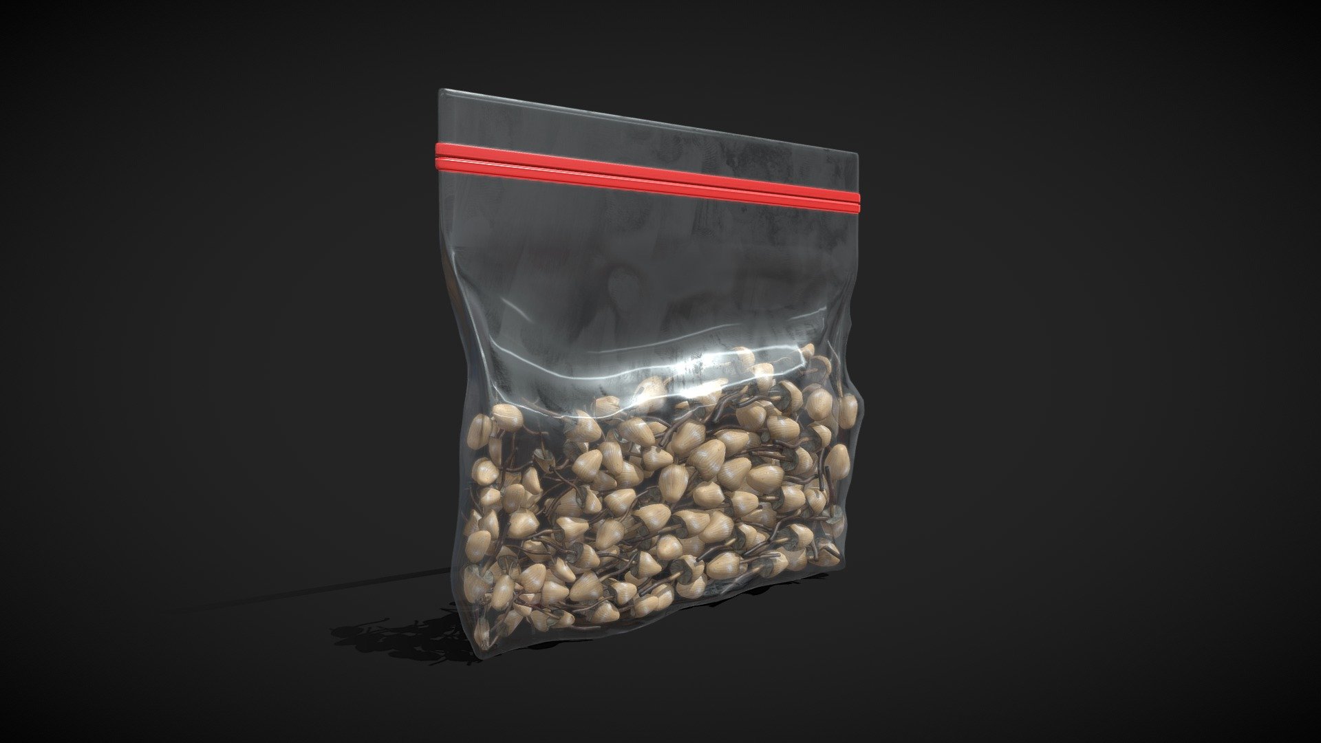 Magic Mushroom Bag 3d model