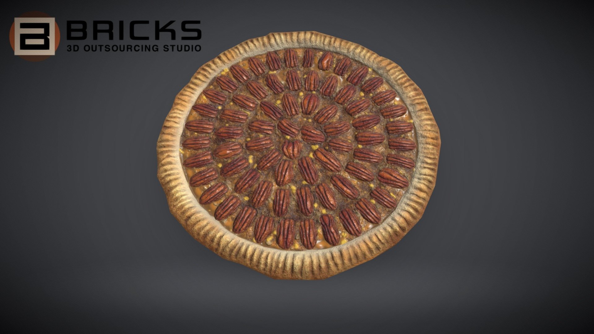 PiePecan 3d model