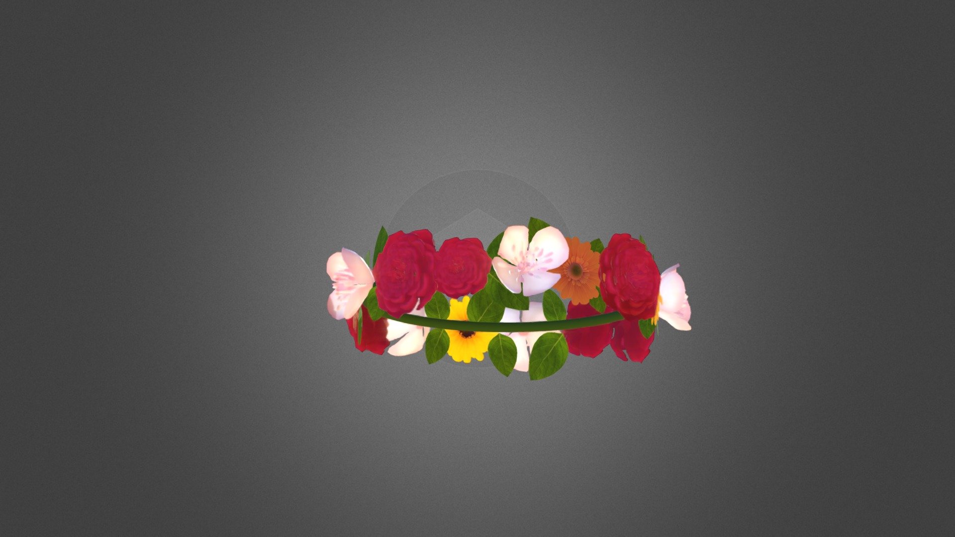 Flower Crown 3d model