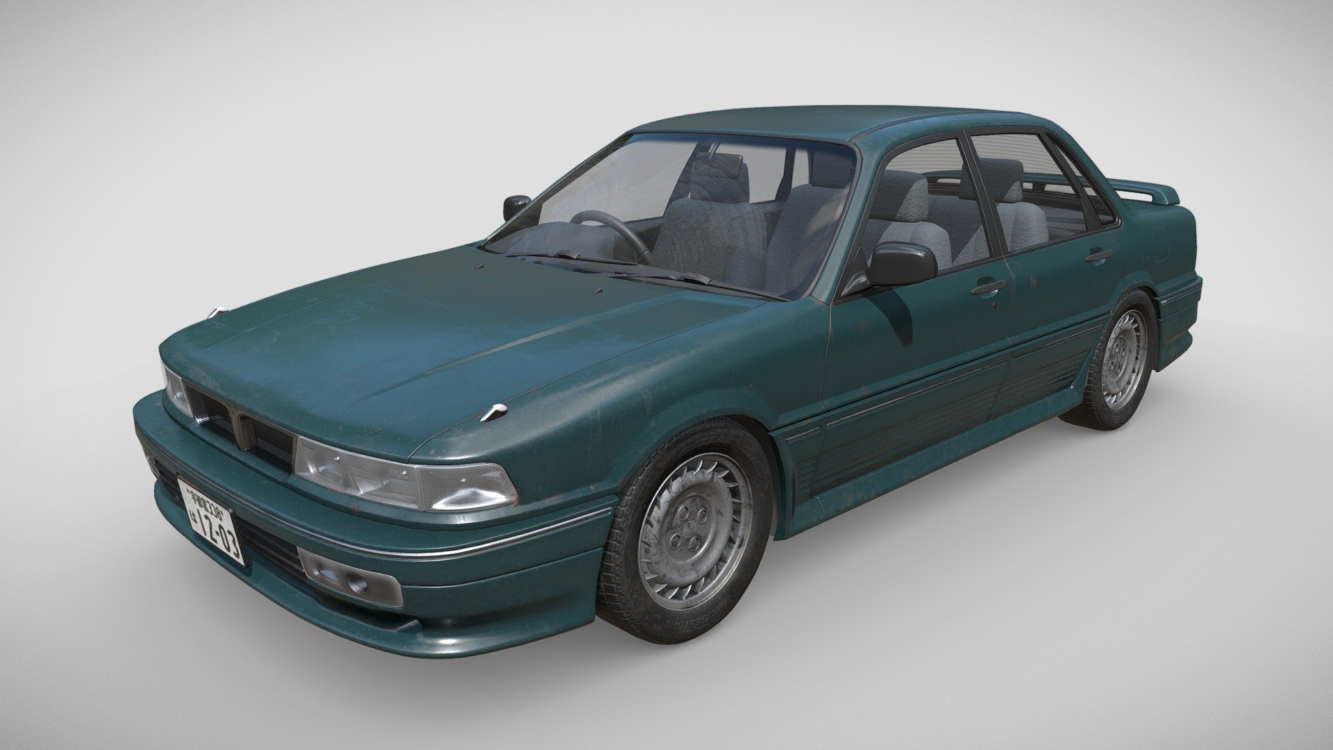 Mitsubishi Galant 6 3d model