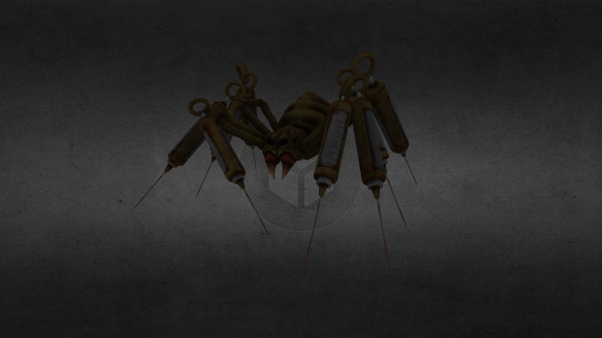 Huggable Spider 3d model