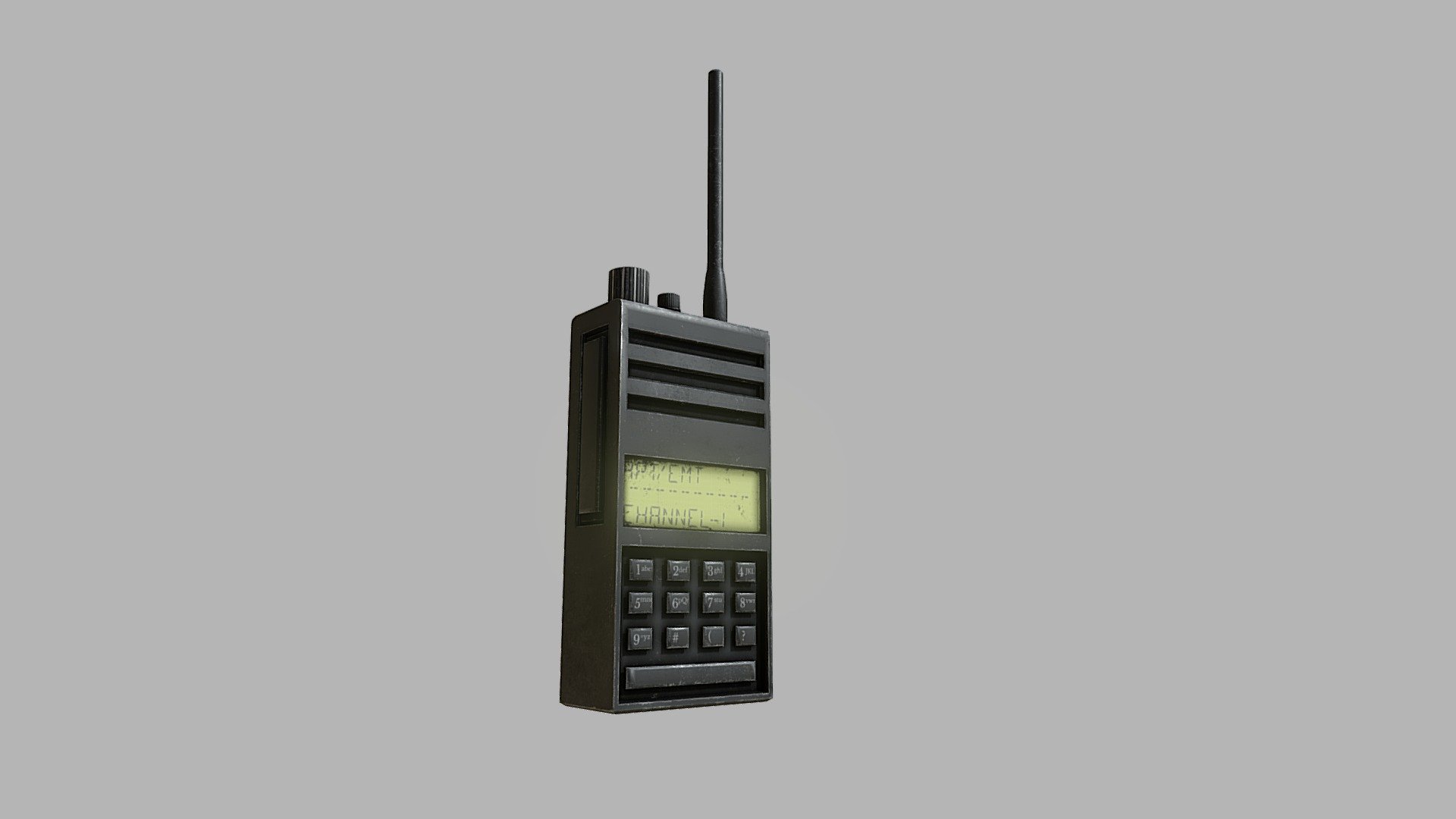 Radio moto two way generic Radio 3d model