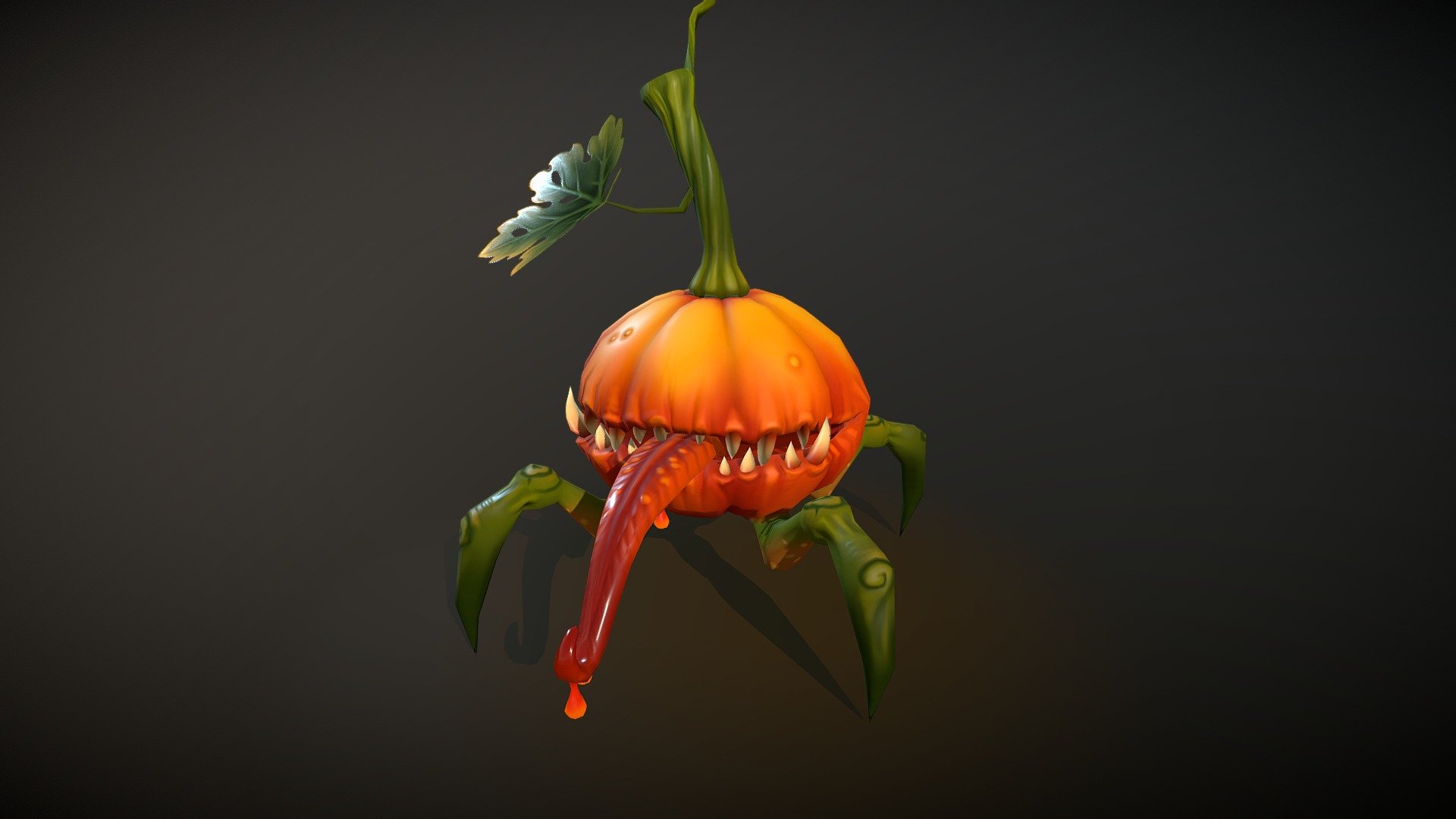 pumpkincrab 3d model